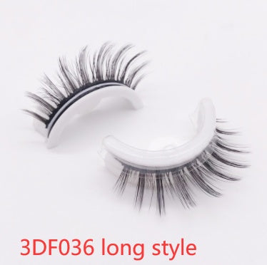 Reusable 3D Mink Lashes Natural False Eyelashes Self Adhesive Fake Glue Free Makeup Eyelash Extension Silk Reusable 3D Mink Lashes Natural False Eyelashes Self Adhesive Fake Glue Free Makeup Eyelash Extension Silk